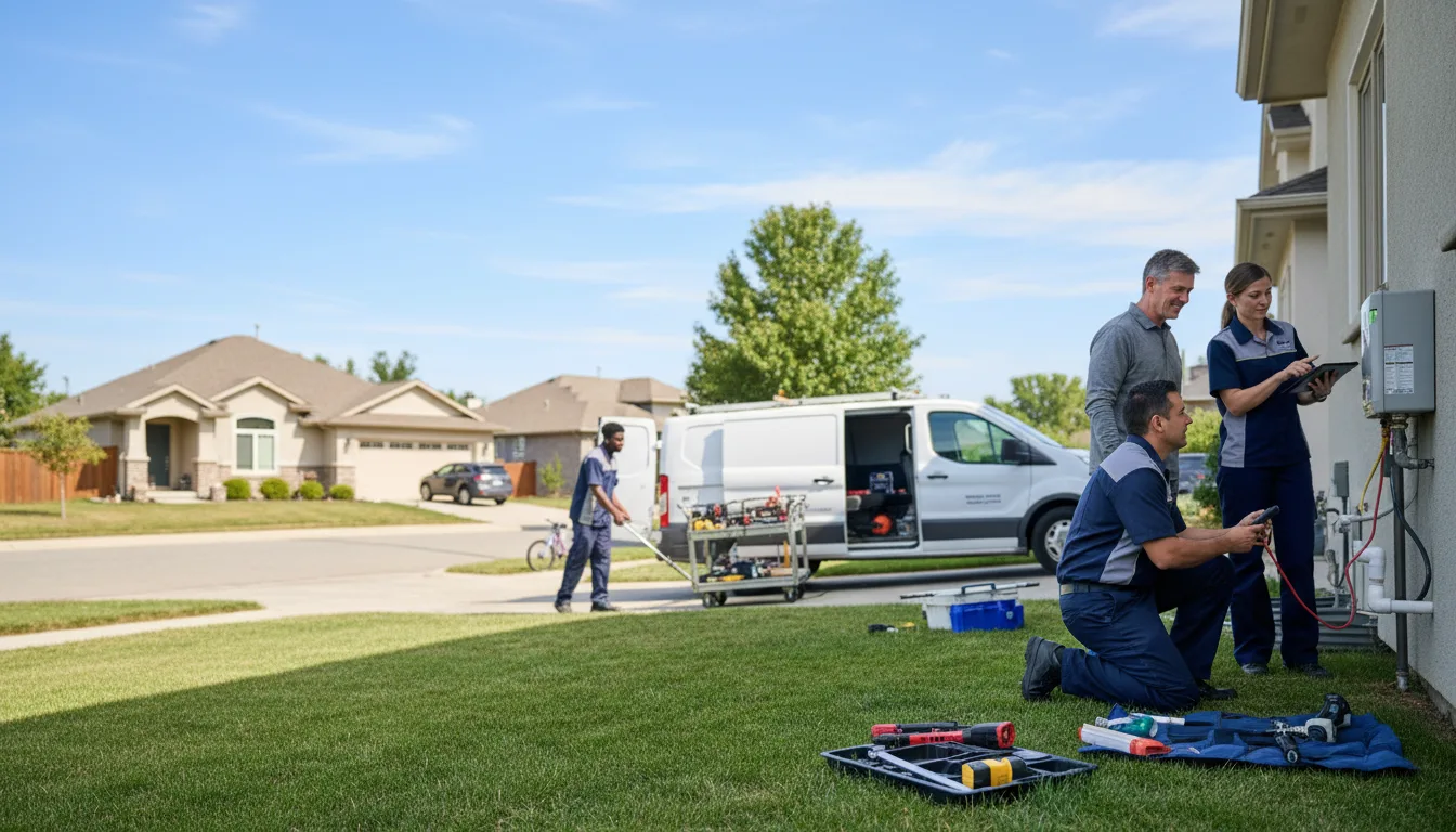 Tankless water heater service in Oregon, IL